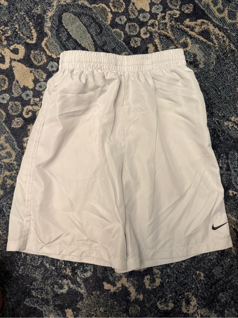 Nike Kid’s White Athletic Shorts